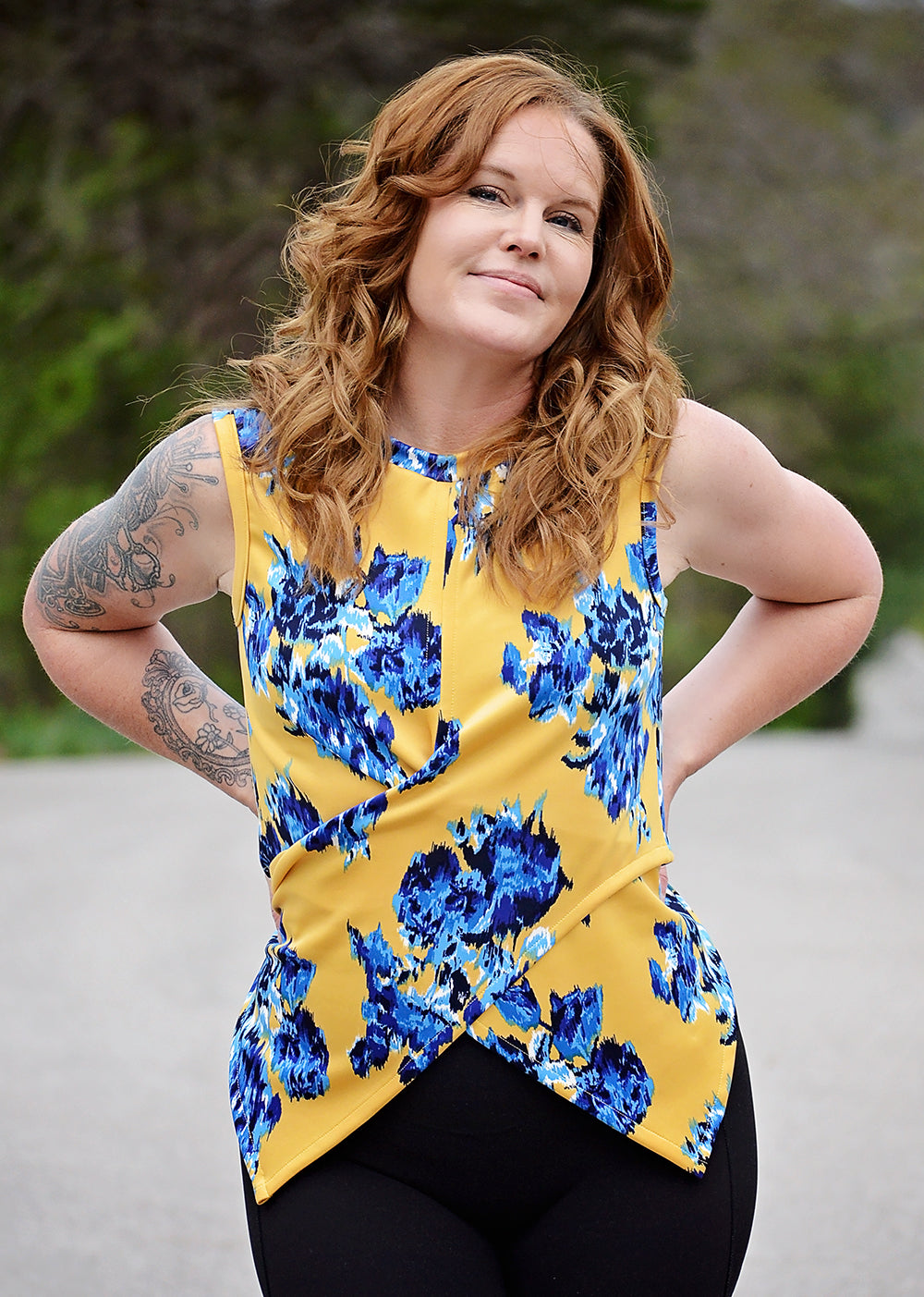 The TikTok Swerve Top PDF Sewing Pattern