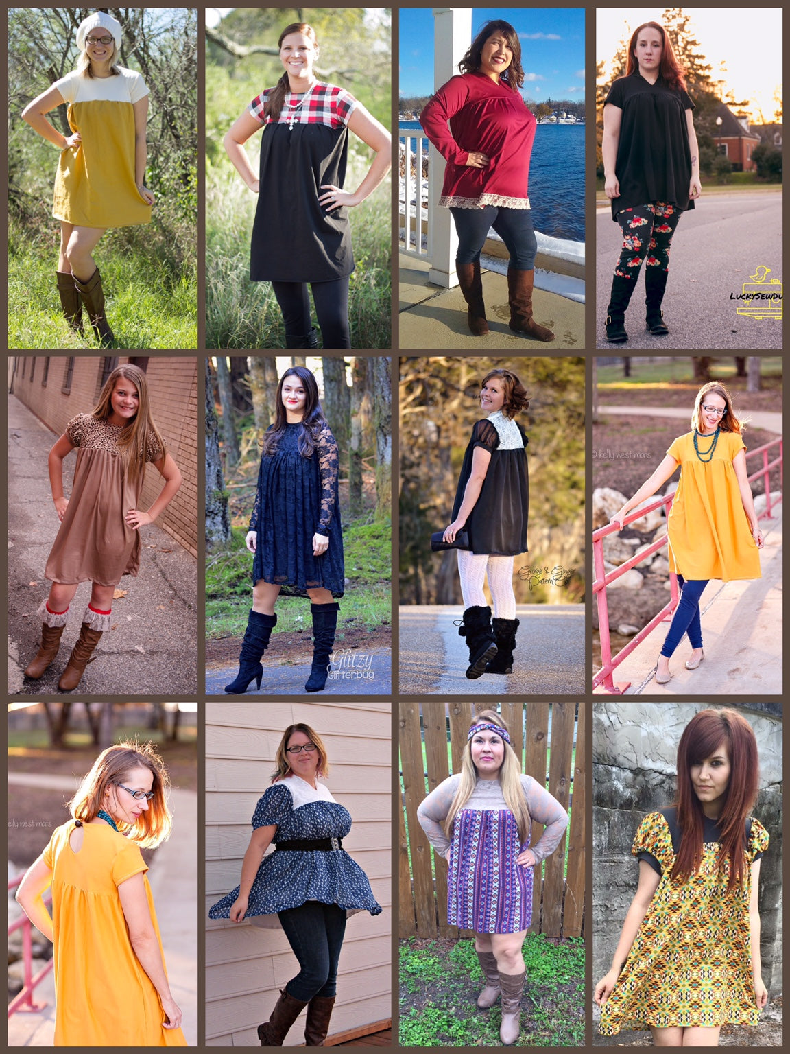 The Darling Dress PDF Sewing Pattern