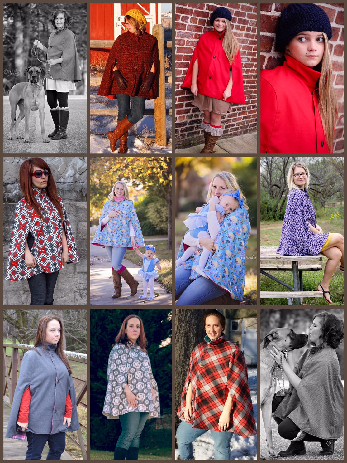 The Classic Cloak PDF Sewing Pattern