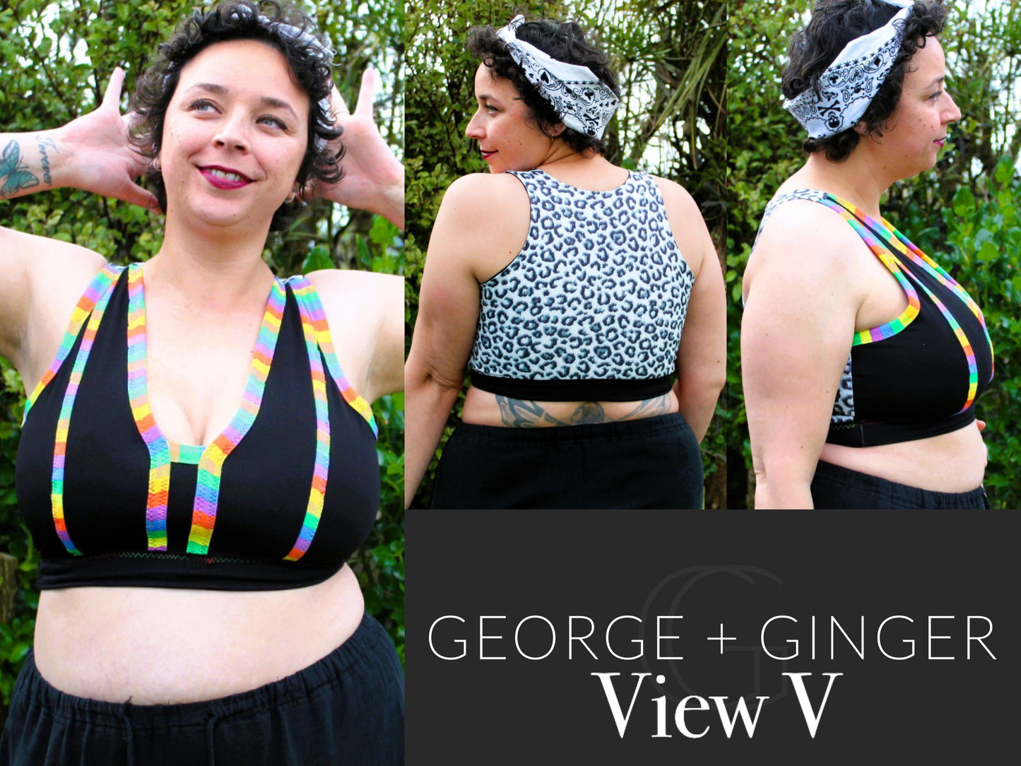 The Change It Up Bra (Front Edition) PDF Sewing Pattern