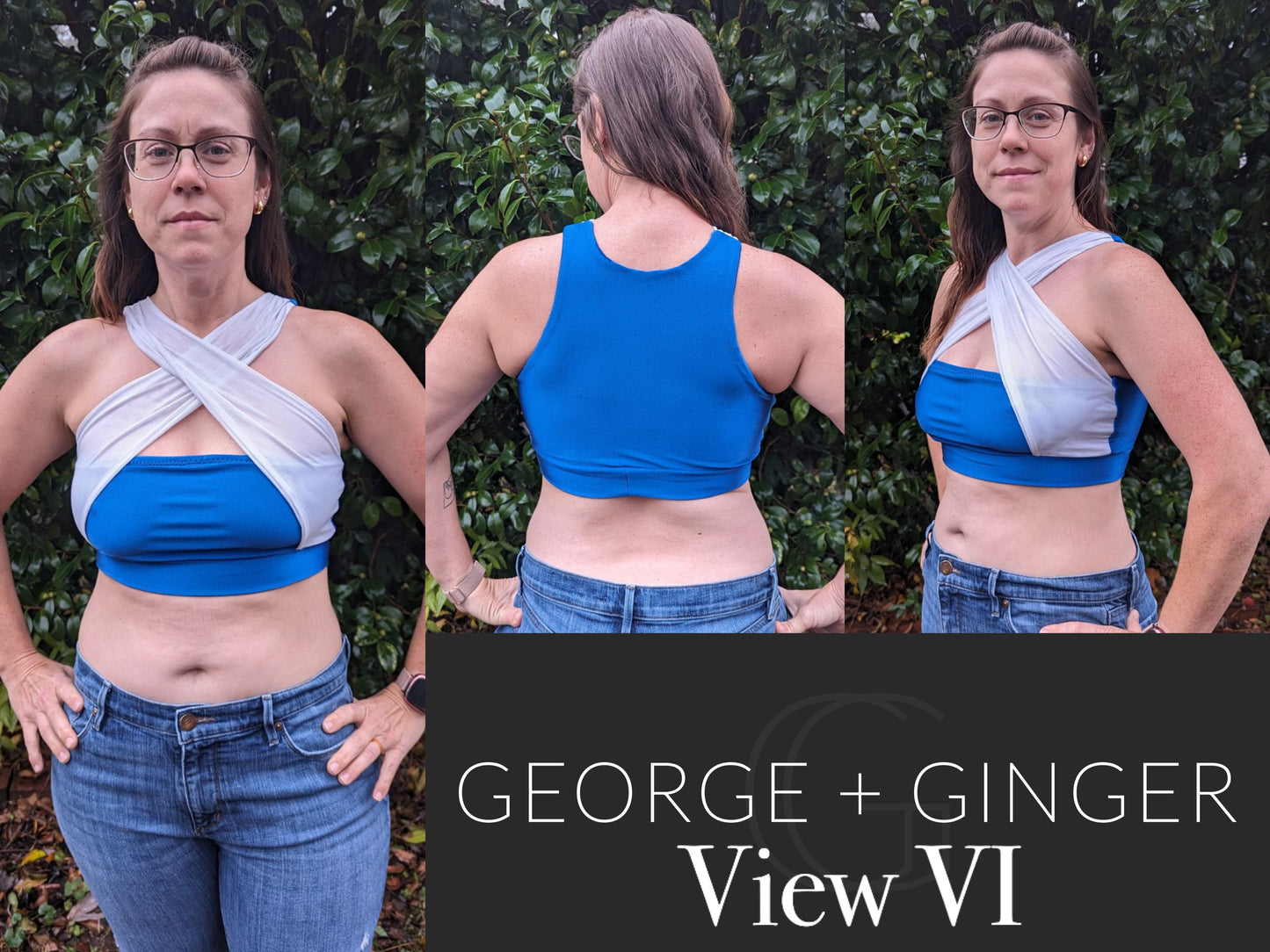 The Change It Up Bra (Front Edition) PDF Sewing Pattern