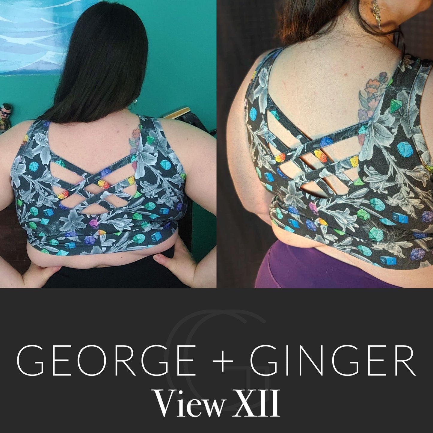 The Change It Up Bra (Back Edition) PDF Sewing Pattern