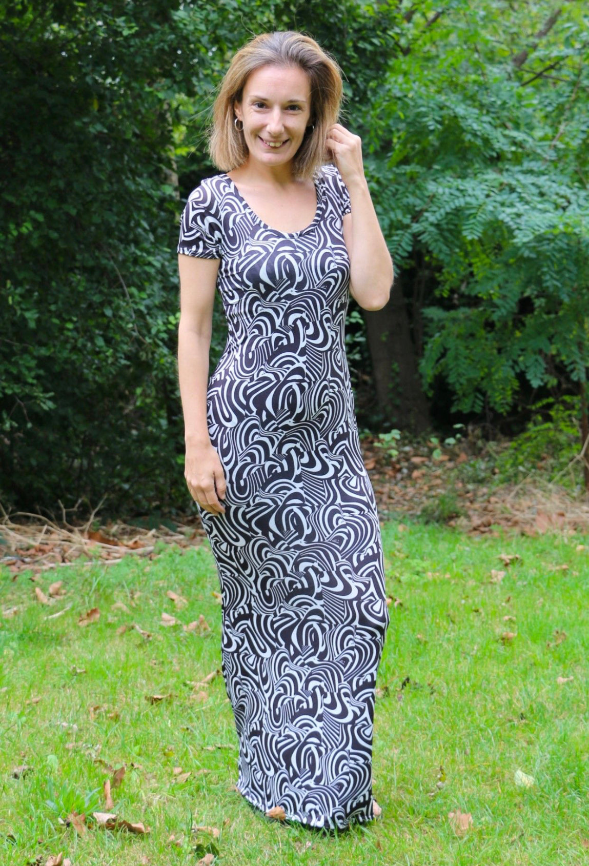 The Polar Dress - View B - PDF Sewing Pattern