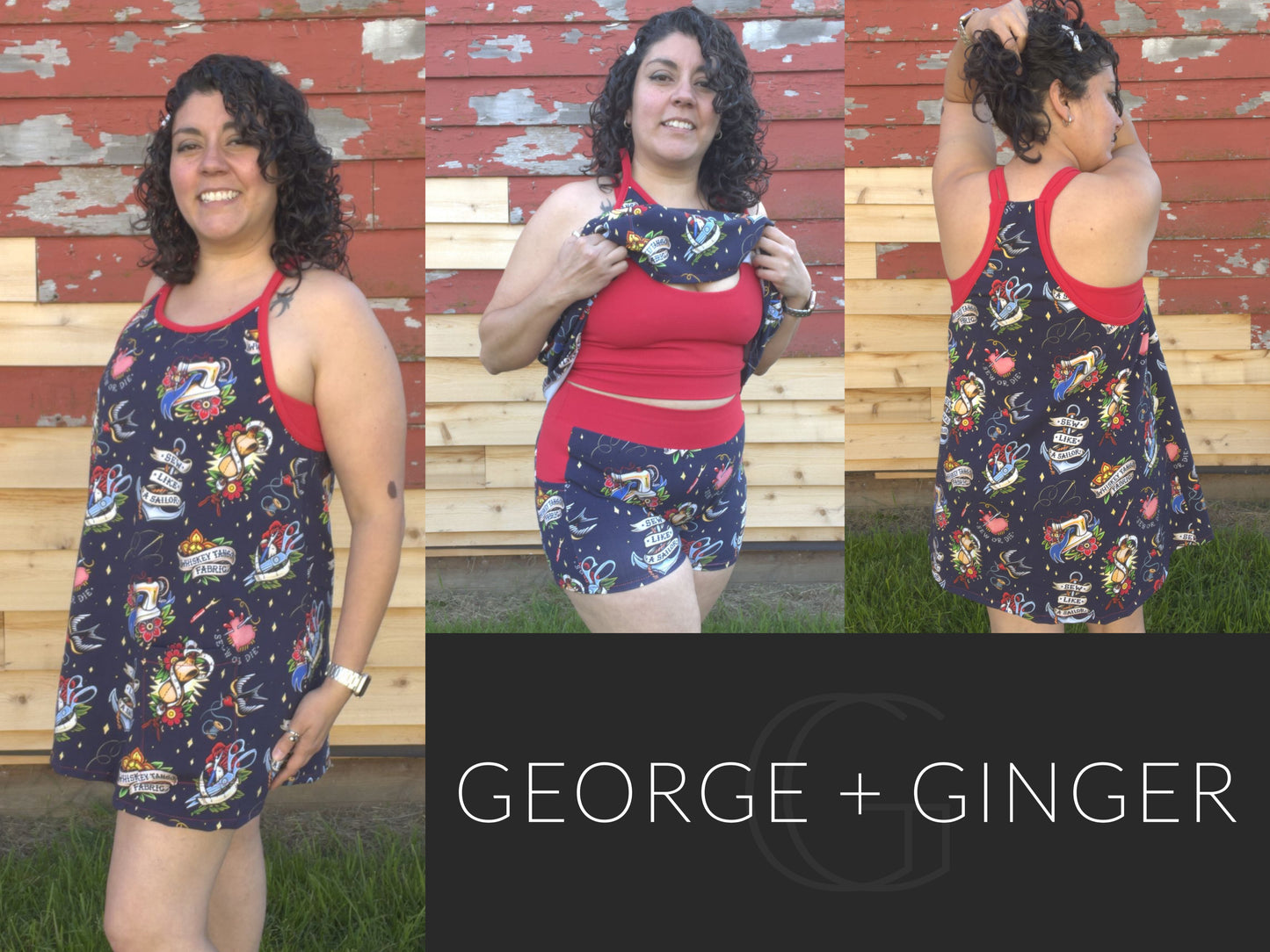 The Orbital Dress PDF Sewing Pattern