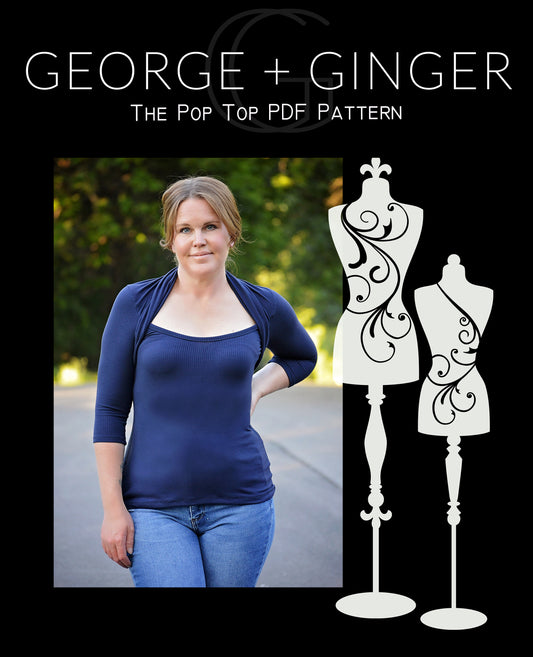 The Pop Top PDF Sewing Pattern