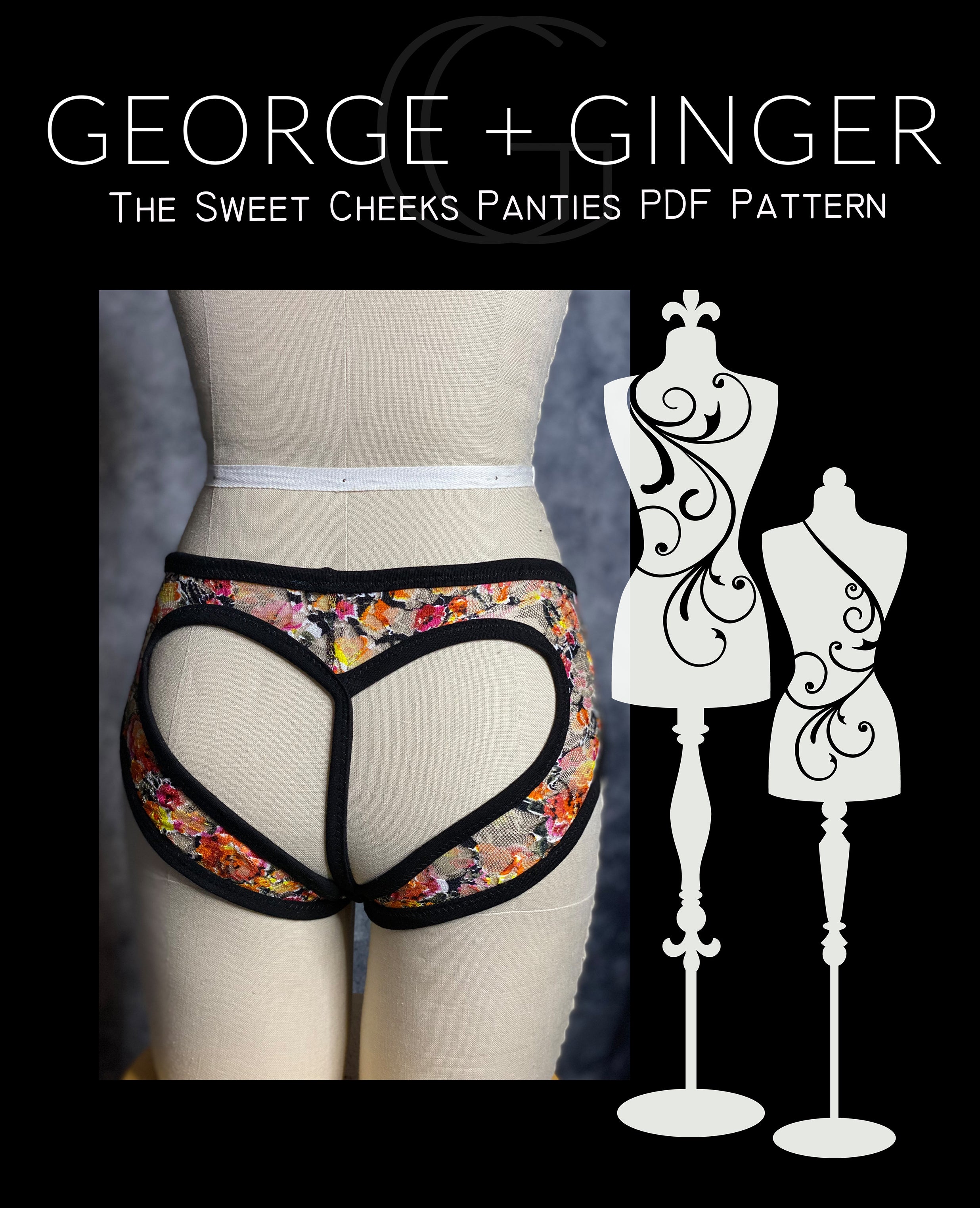 Sweet Cheeks Panties Tutorial George And Ginger Patterns Sweet Cheeks Panties Tutorial George And Ginger Patterns
