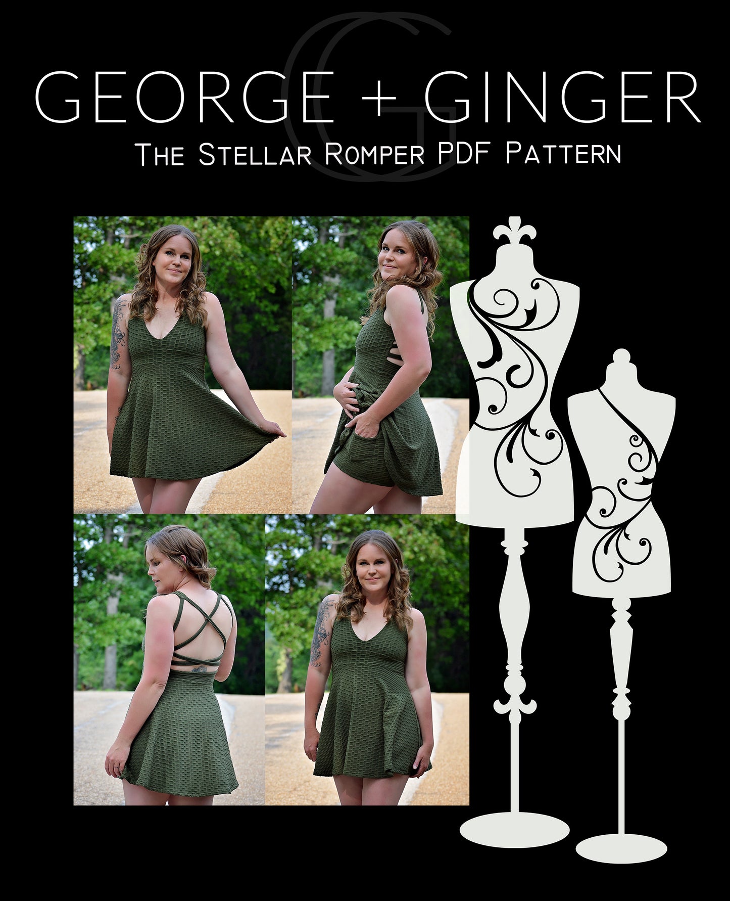 The Stellar Romper PDF Sewing Pattern