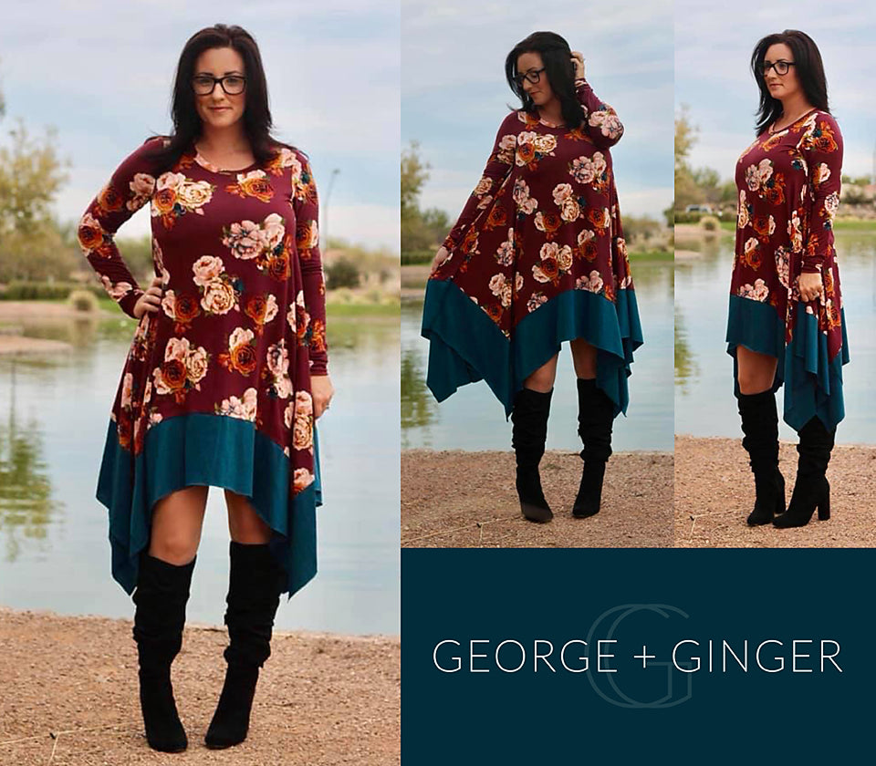 The Ginger Dress PDF Sewing Pattern