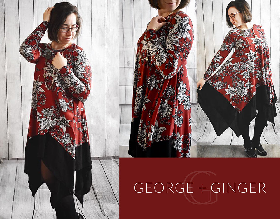 The Ginger Dress PDF Sewing Pattern