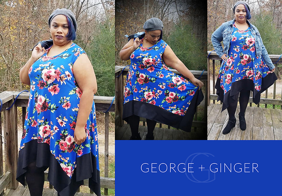 The Ginger Dress PDF Sewing Pattern