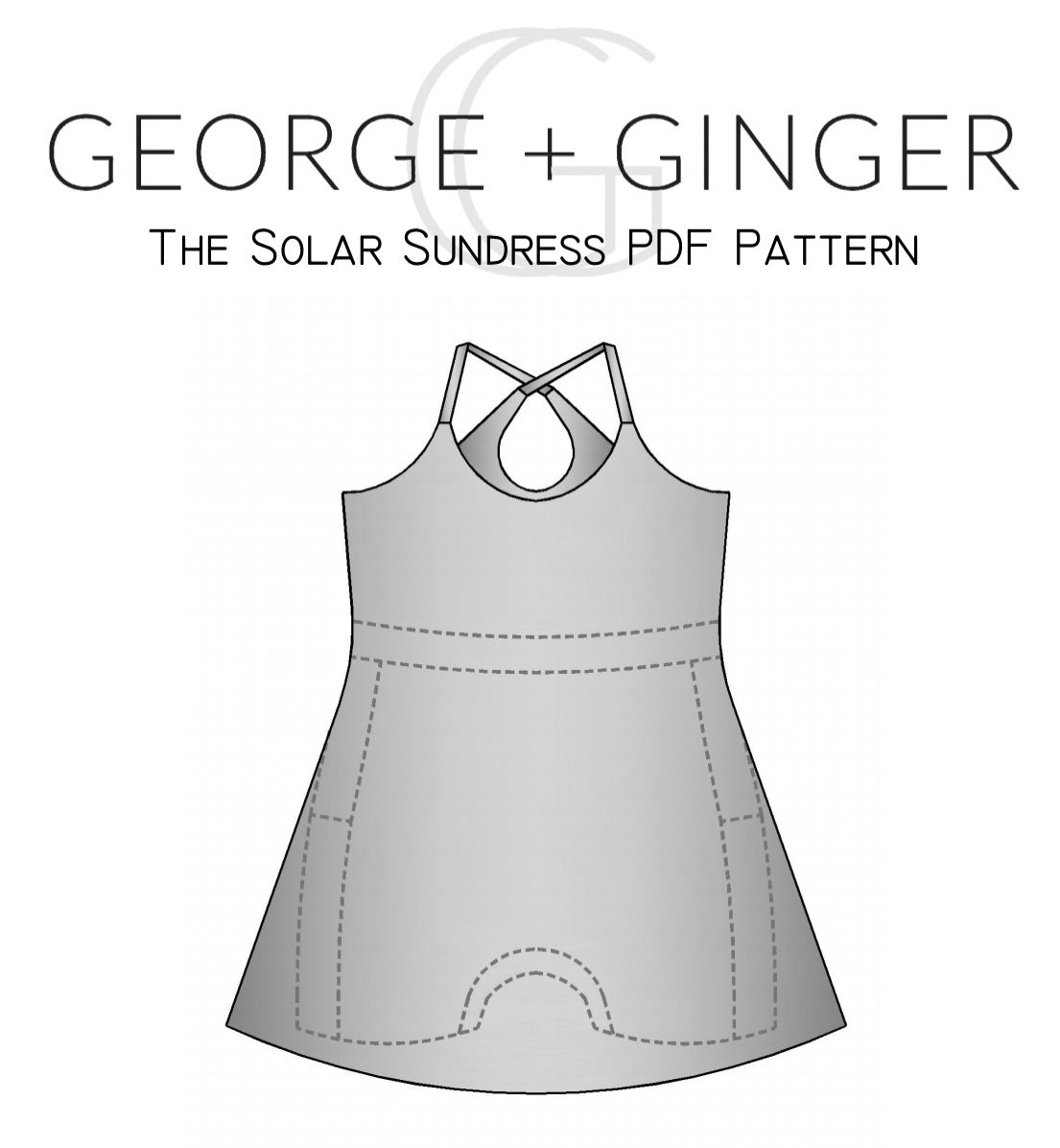The Solar Sundress PDF Sewing Pattern
