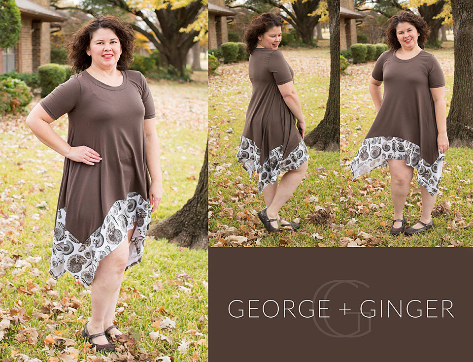 The Ginger Dress PDF Sewing Pattern