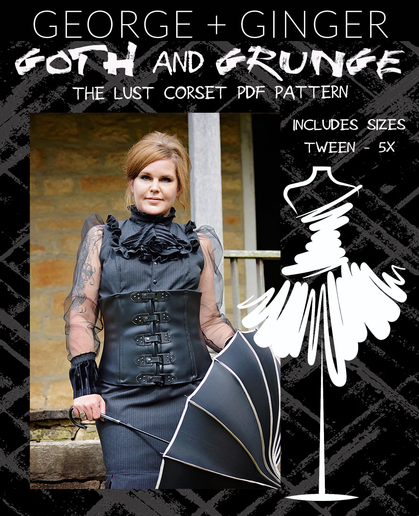 Ultra Goth Mini Set PDF Sewing Pattern