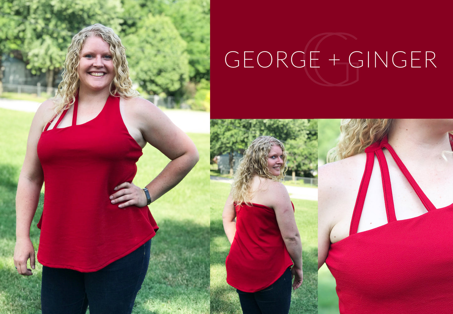 The Fleur Top and Dress PDF Sewing Pattern