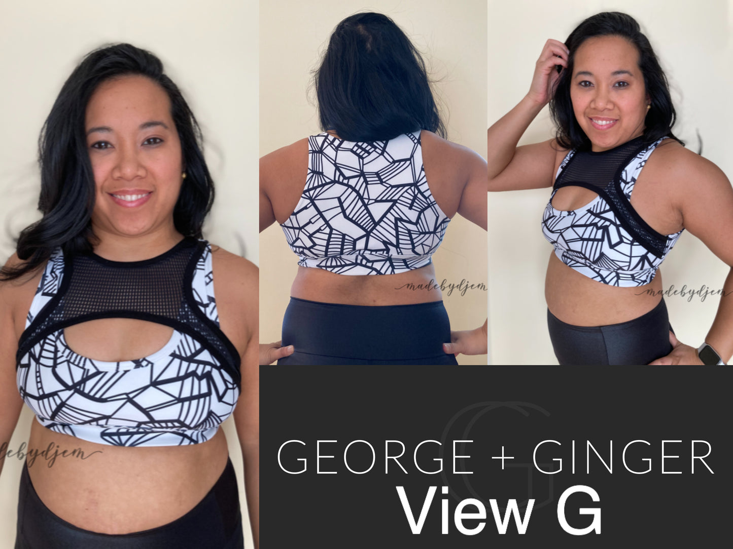 The Switch It Up Bra (Front Edition) PDF Sewing Pattern