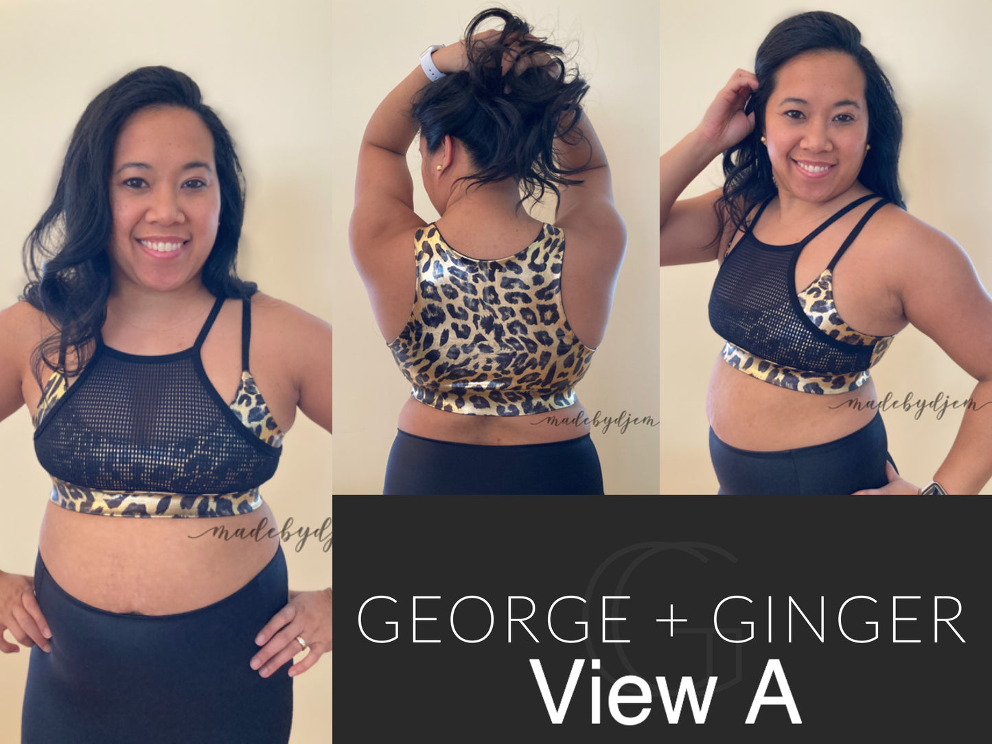 The Switch It Up Bra (Front Edition) PDF Sewing Pattern
