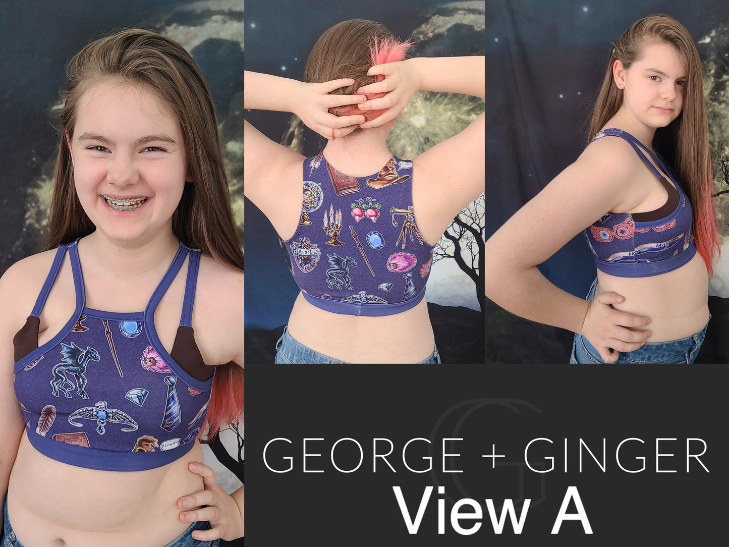 The Switch It Up Bra (Front Edition) PDF Sewing Pattern