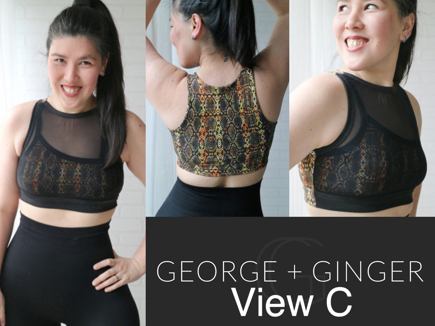 The Switch It Up Bra (Front Edition) PDF Sewing Pattern