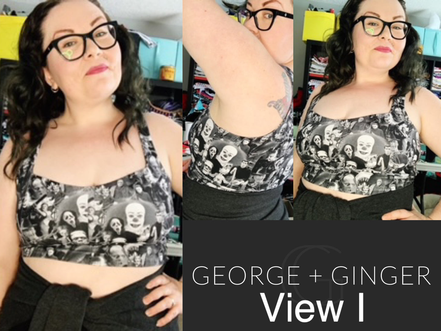 The Switch It Up Bra (Front Edition) PDF Sewing Pattern