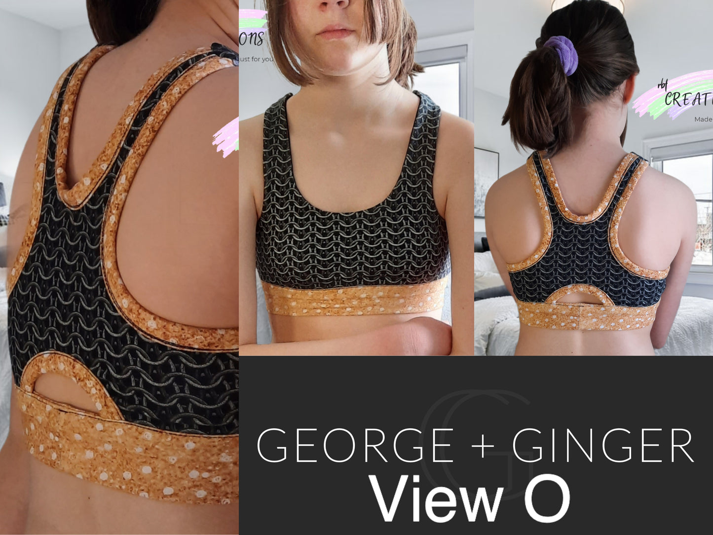 The Switch It Up Bra (Back Edition) PDF Sewing Pattern