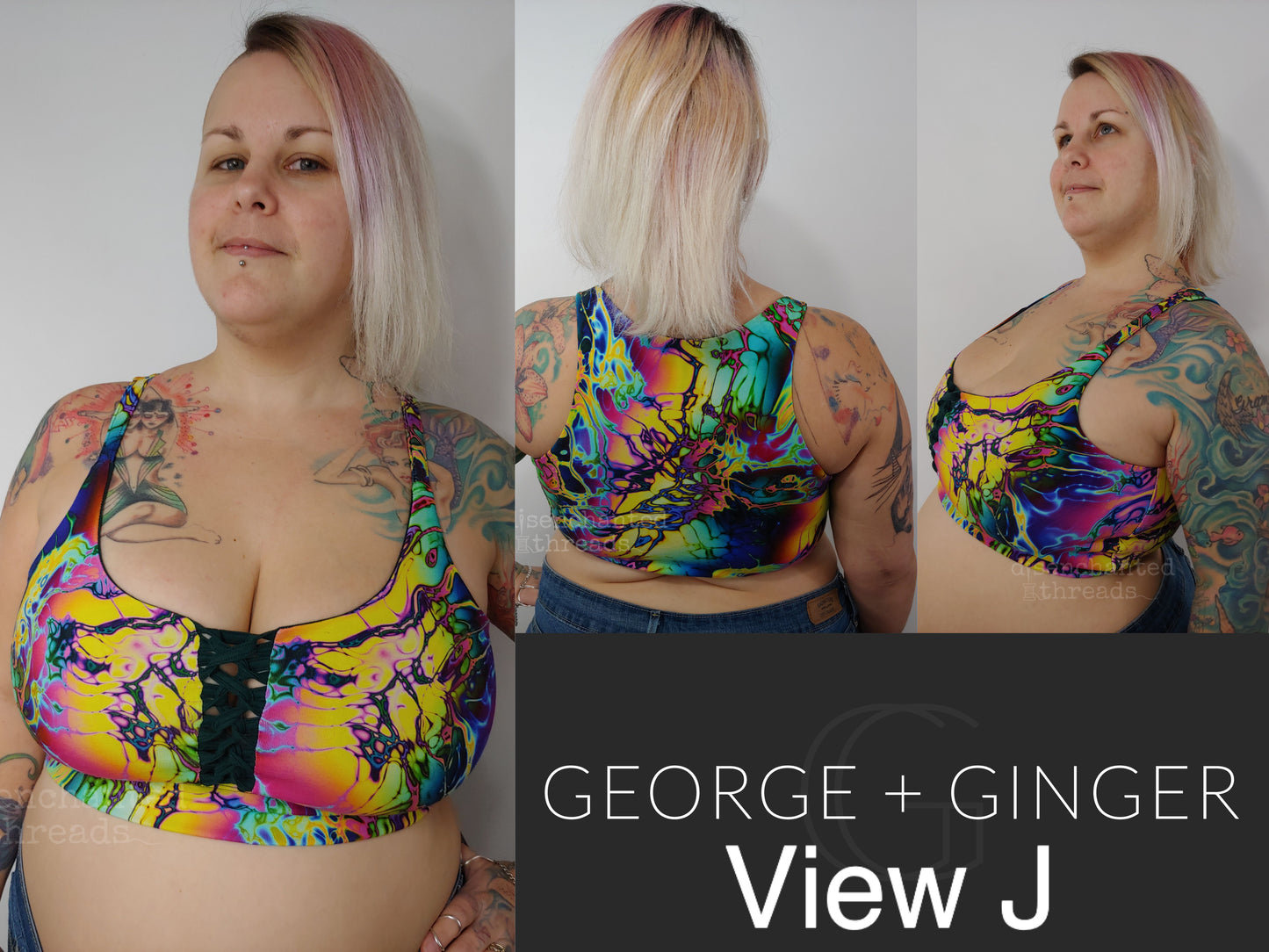 The Switch It Up Bra (Front Edition) PDF Sewing Pattern