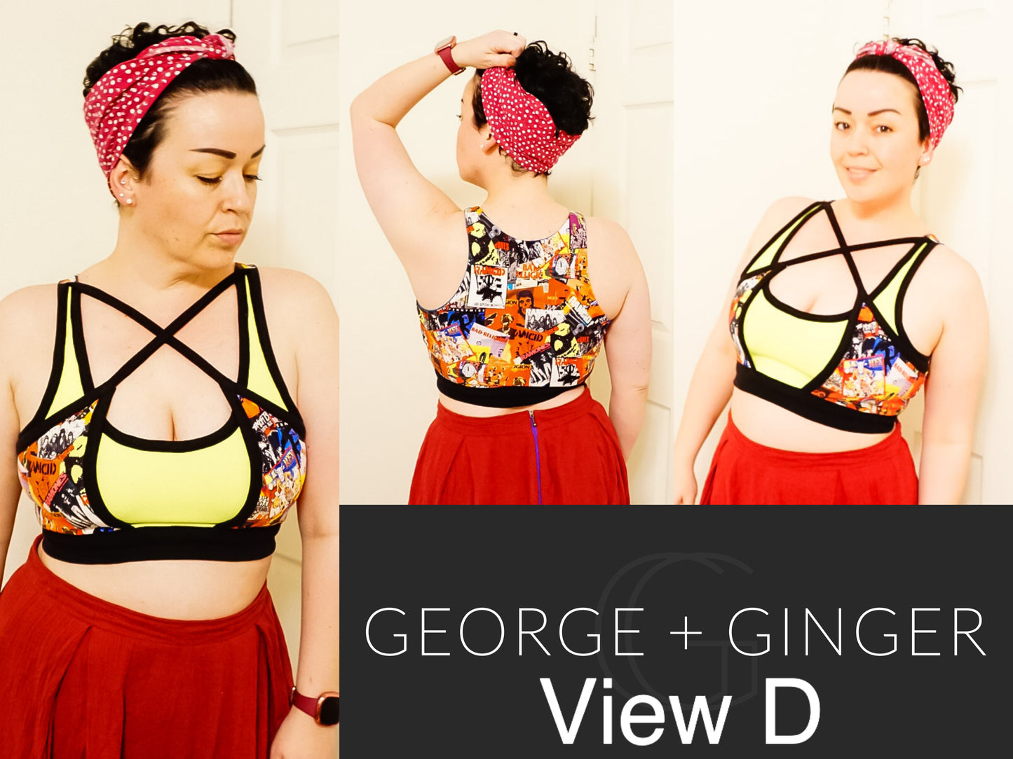 The Switch It Up Bra (Front Edition) PDF Sewing Pattern