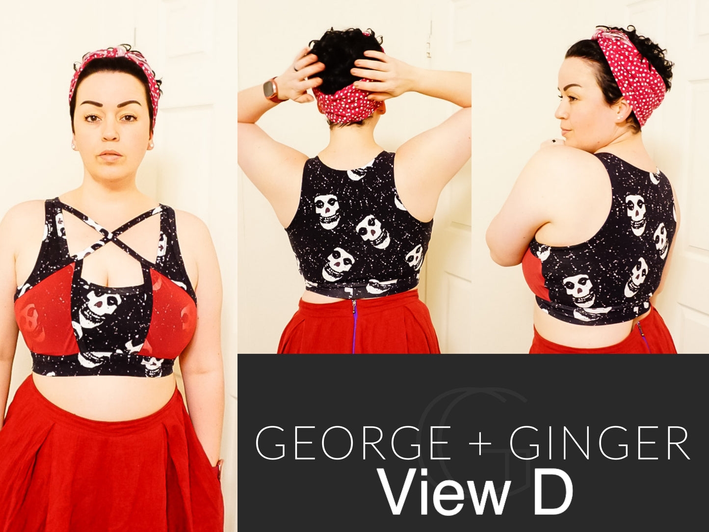 The Switch It Up Bra (Front Edition) PDF Sewing Pattern