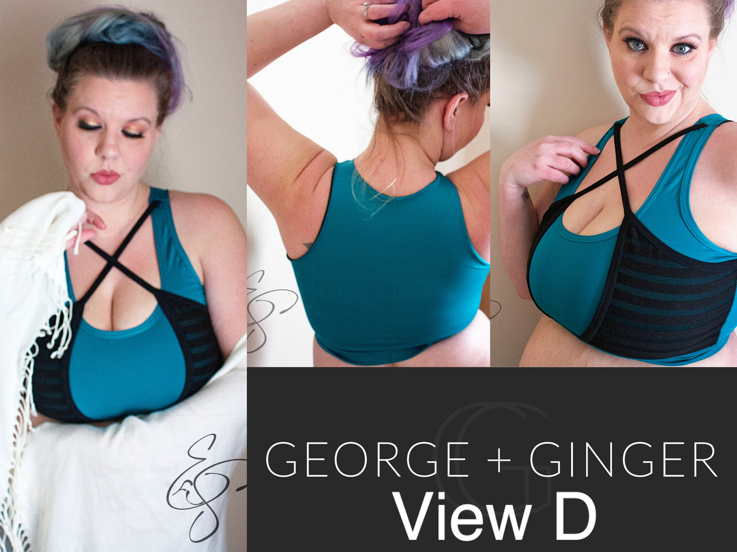 The Switch It Up Bra (Front Edition) PDF Sewing Pattern