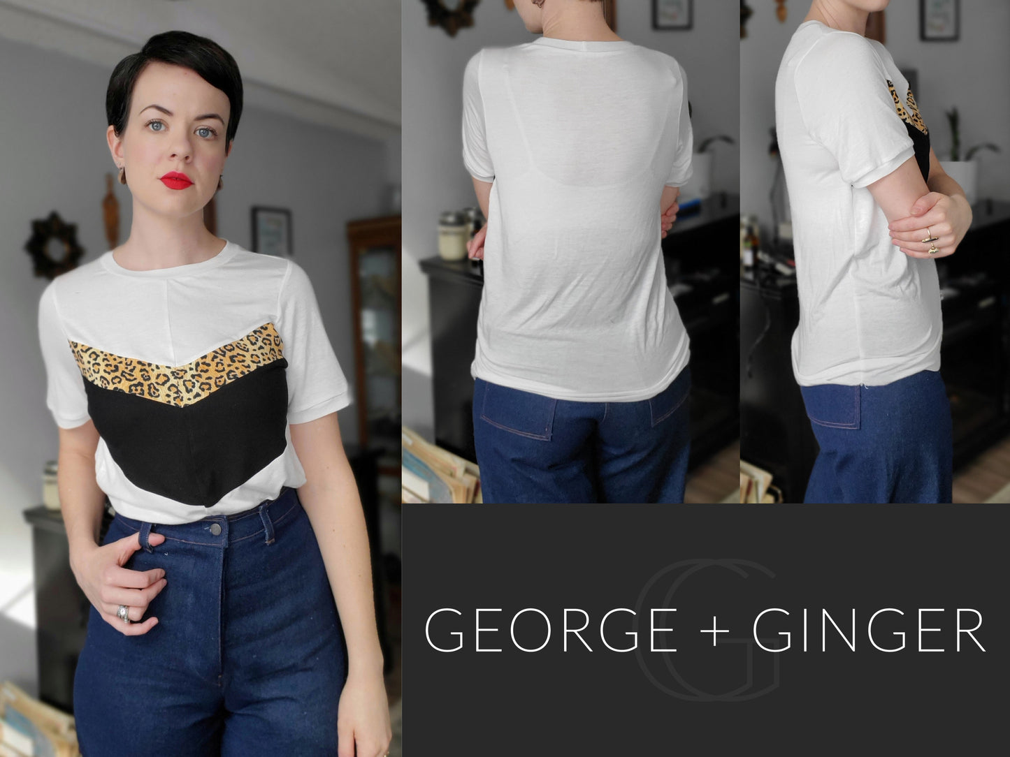 The Throwback Tee PDF Sewing Pattern