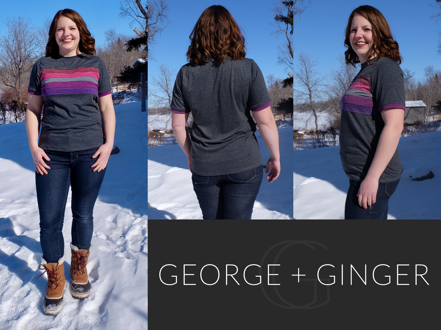 The Throwback Tee PDF Sewing Pattern