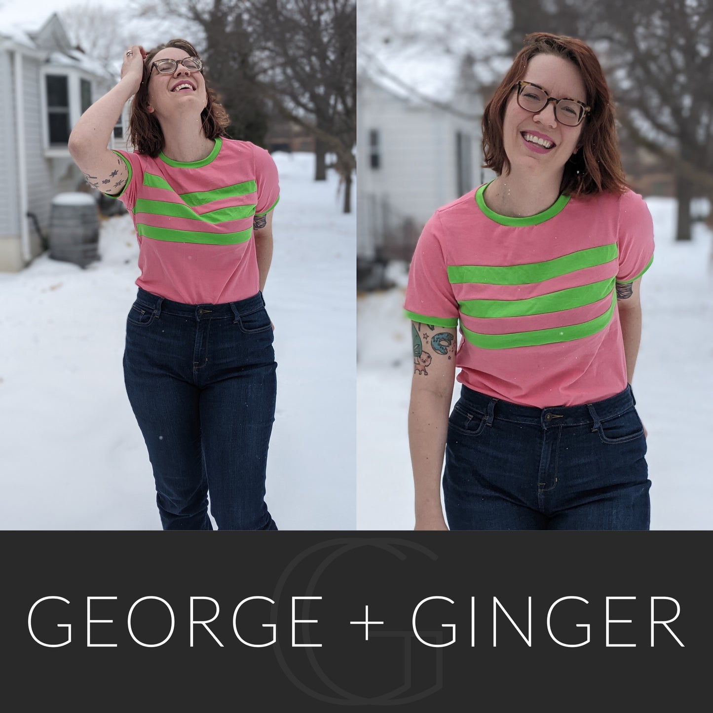 The Throwback Tee PDF Sewing Pattern