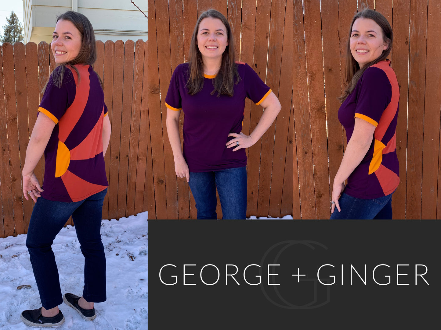 The Throwback Tee PDF Sewing Pattern