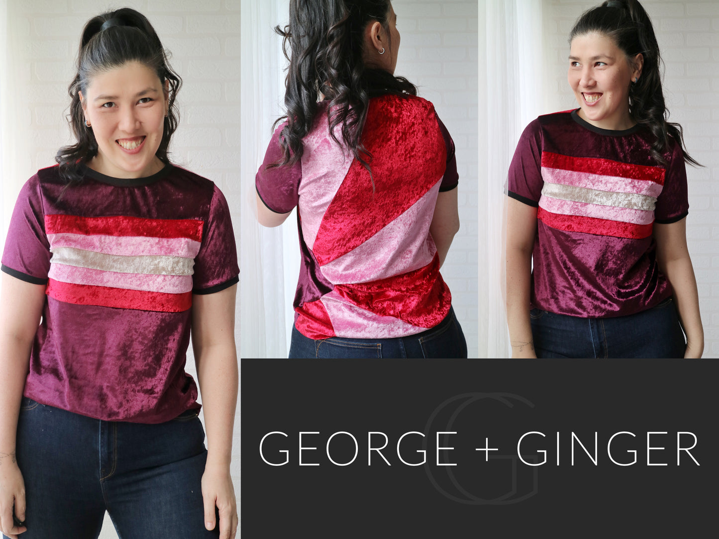 The Throwback Tee PDF Sewing Pattern