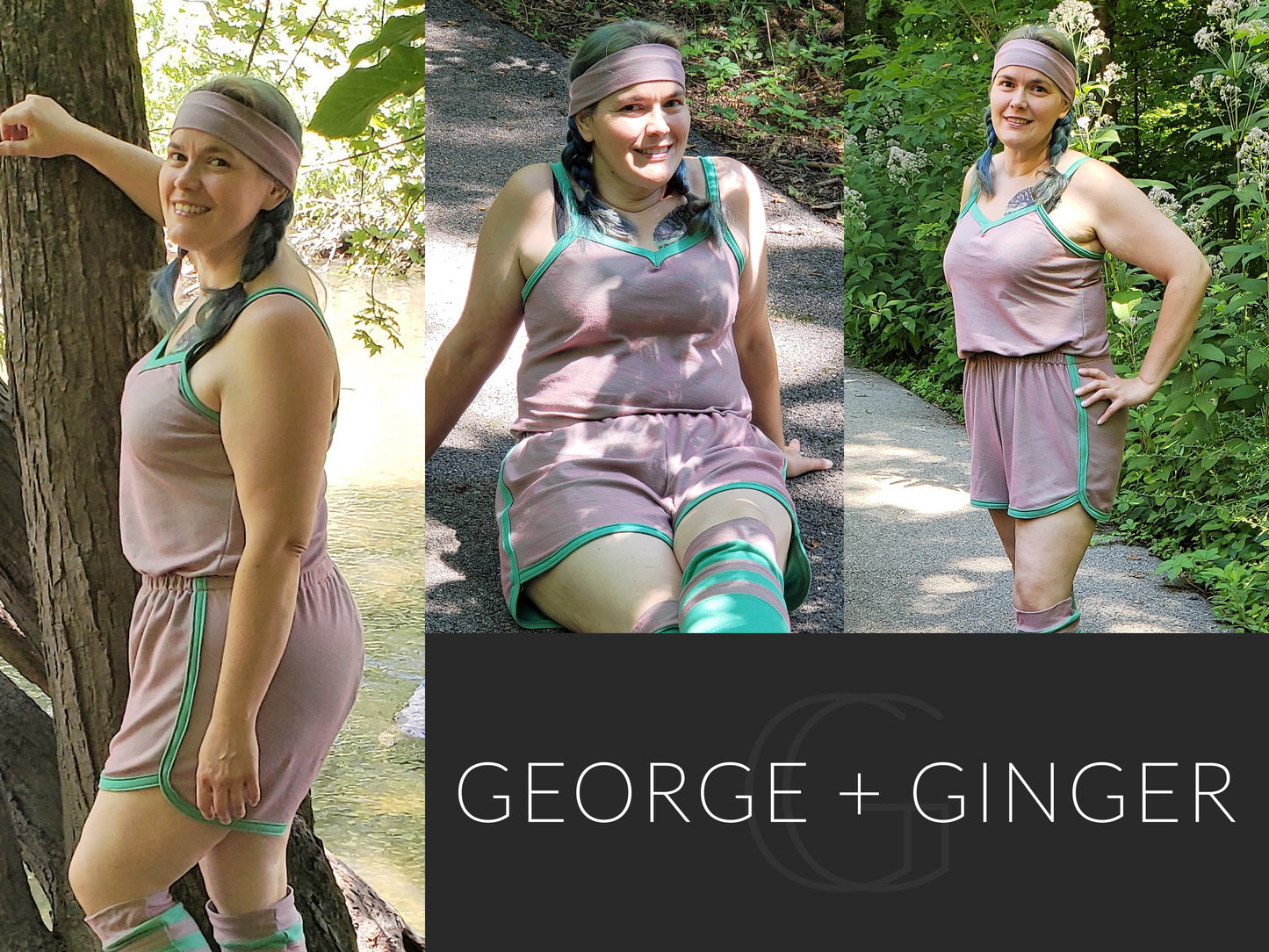 The Roller Romper PDF Sewing Pattern