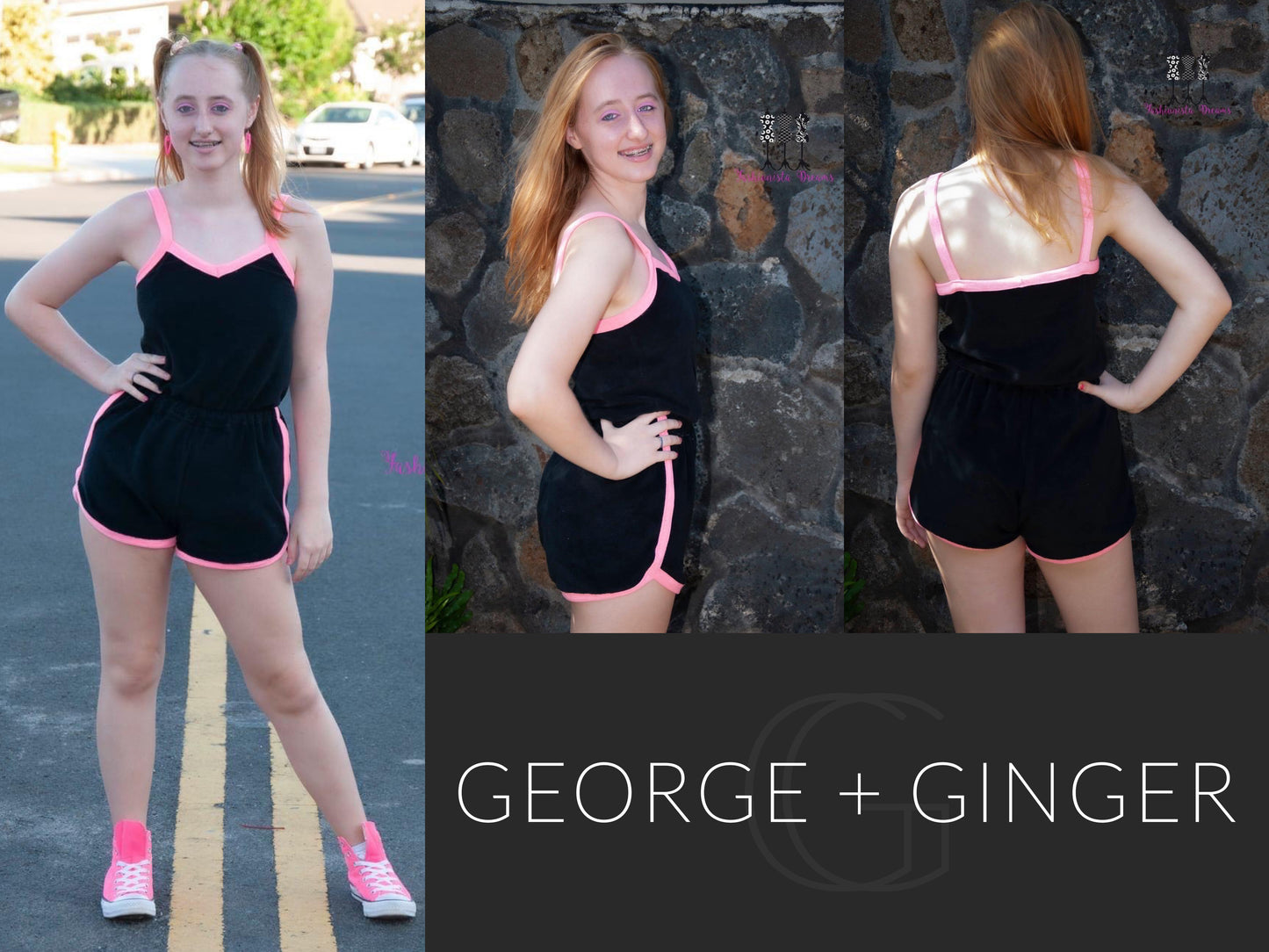 The Roller Romper PDF Sewing Pattern