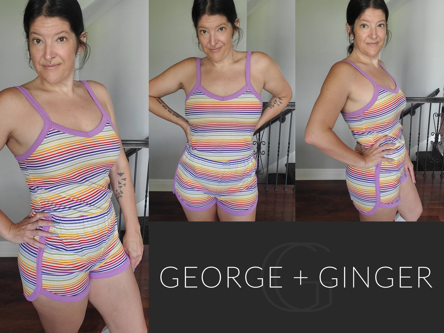 The Roller Romper PDF Sewing Pattern