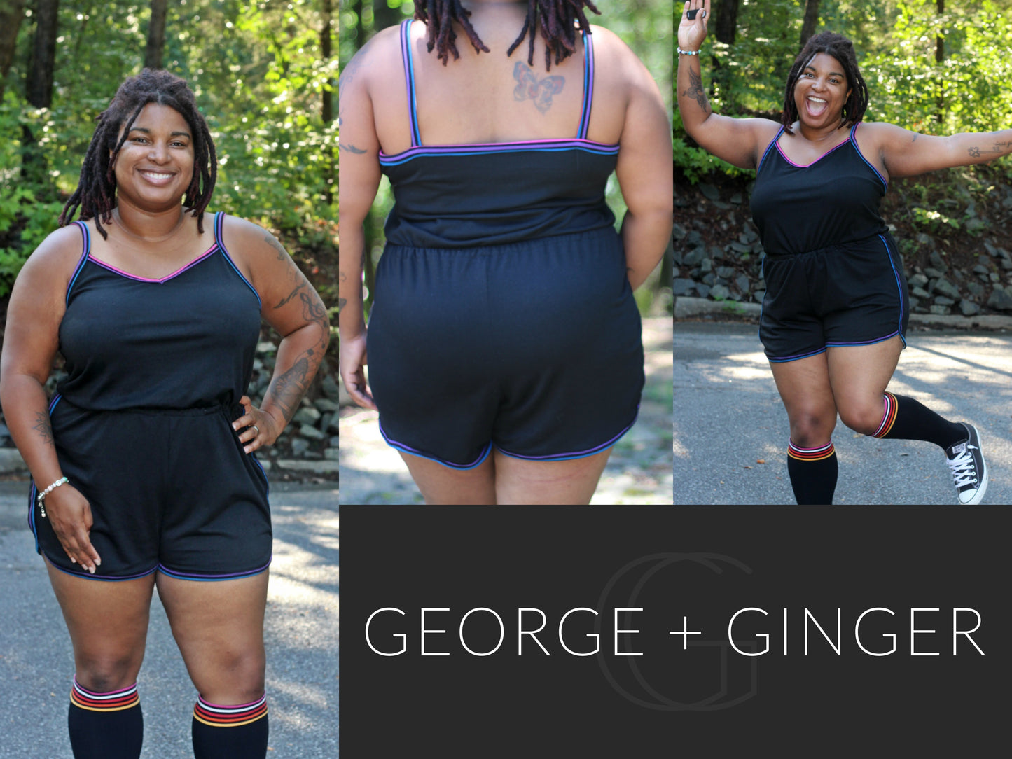 The Roller Romper PDF Sewing Pattern