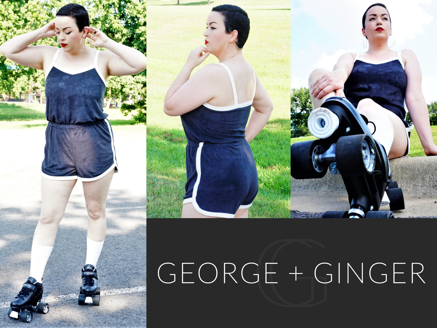 The Roller Romper PDF Sewing Pattern