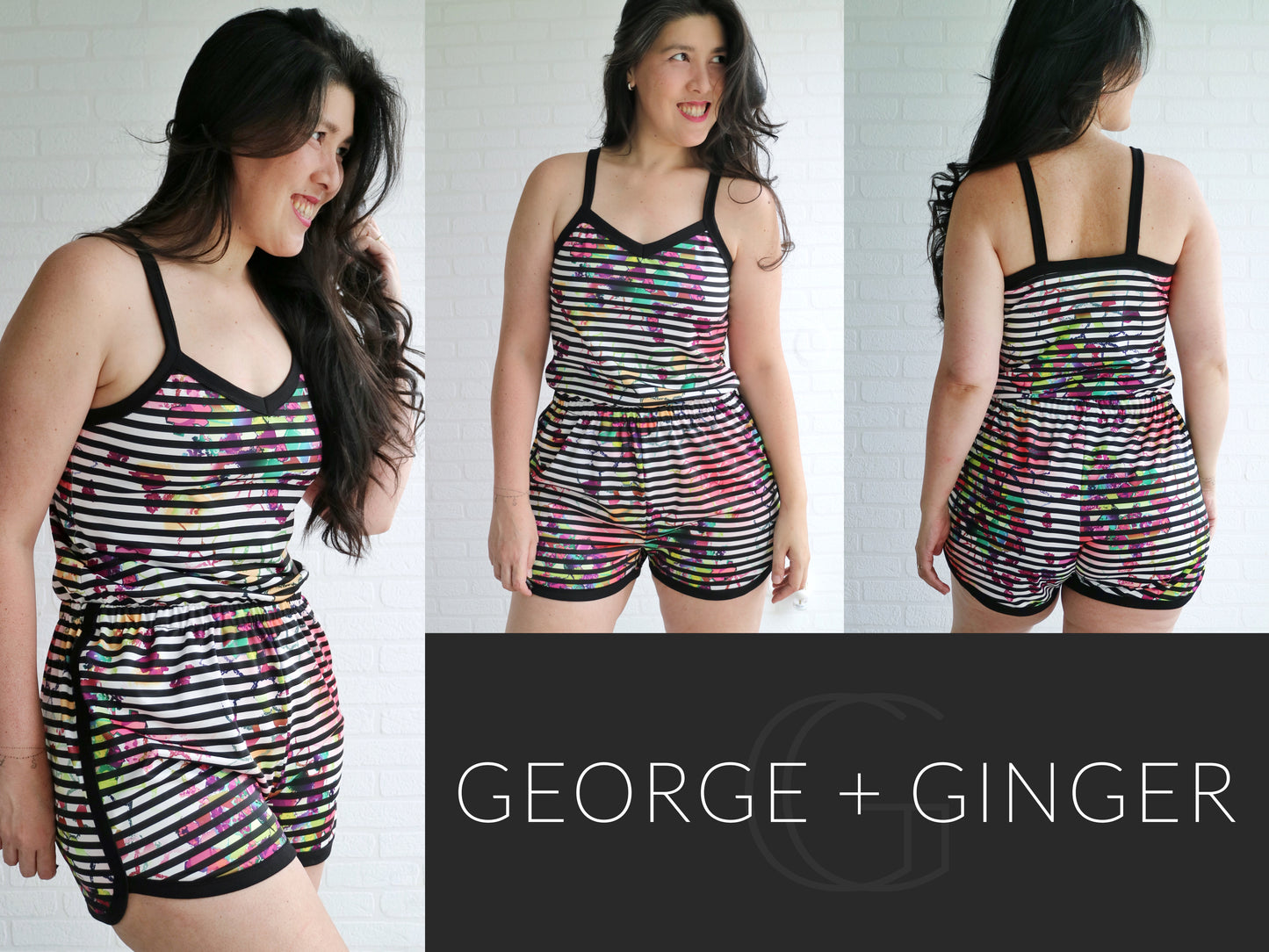 The Roller Romper PDF Sewing Pattern