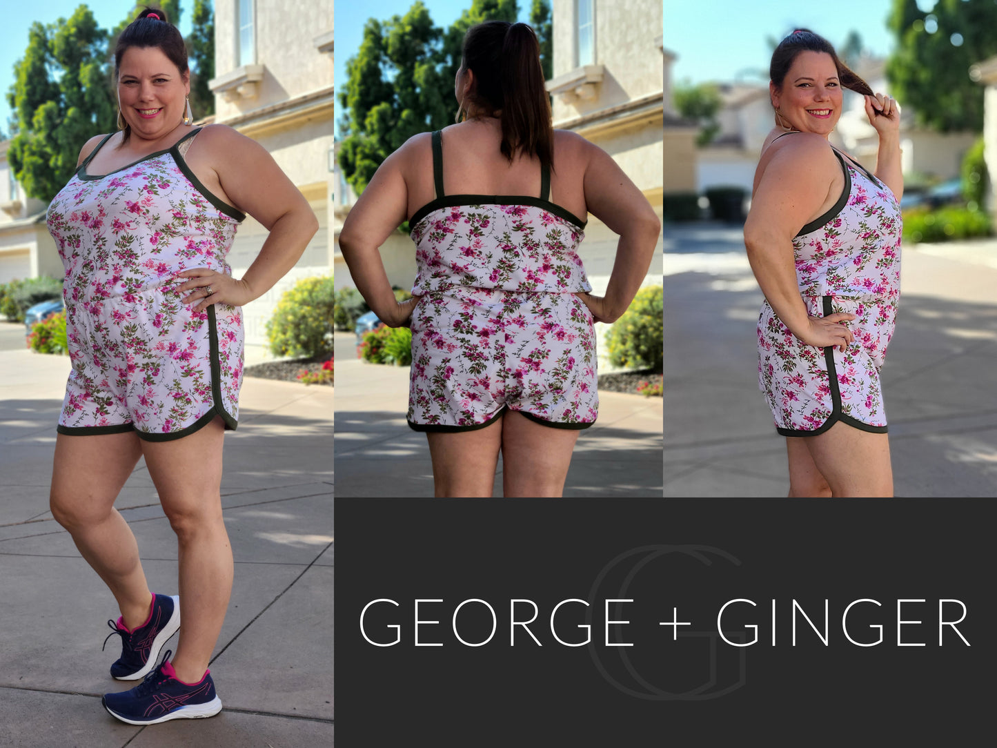 The Roller Romper PDF Sewing Pattern