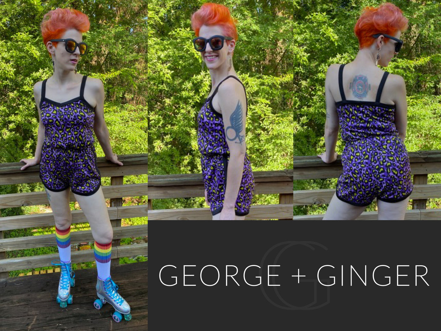 The Roller Romper PDF Sewing Pattern