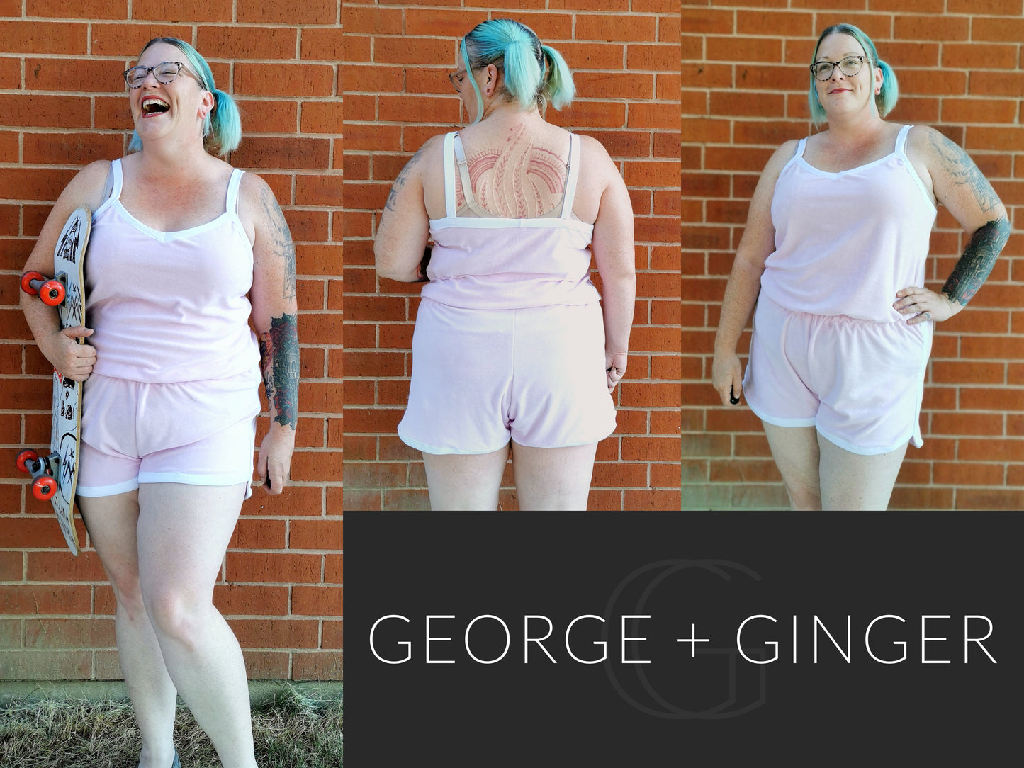 The Roller Romper PDF Sewing Pattern