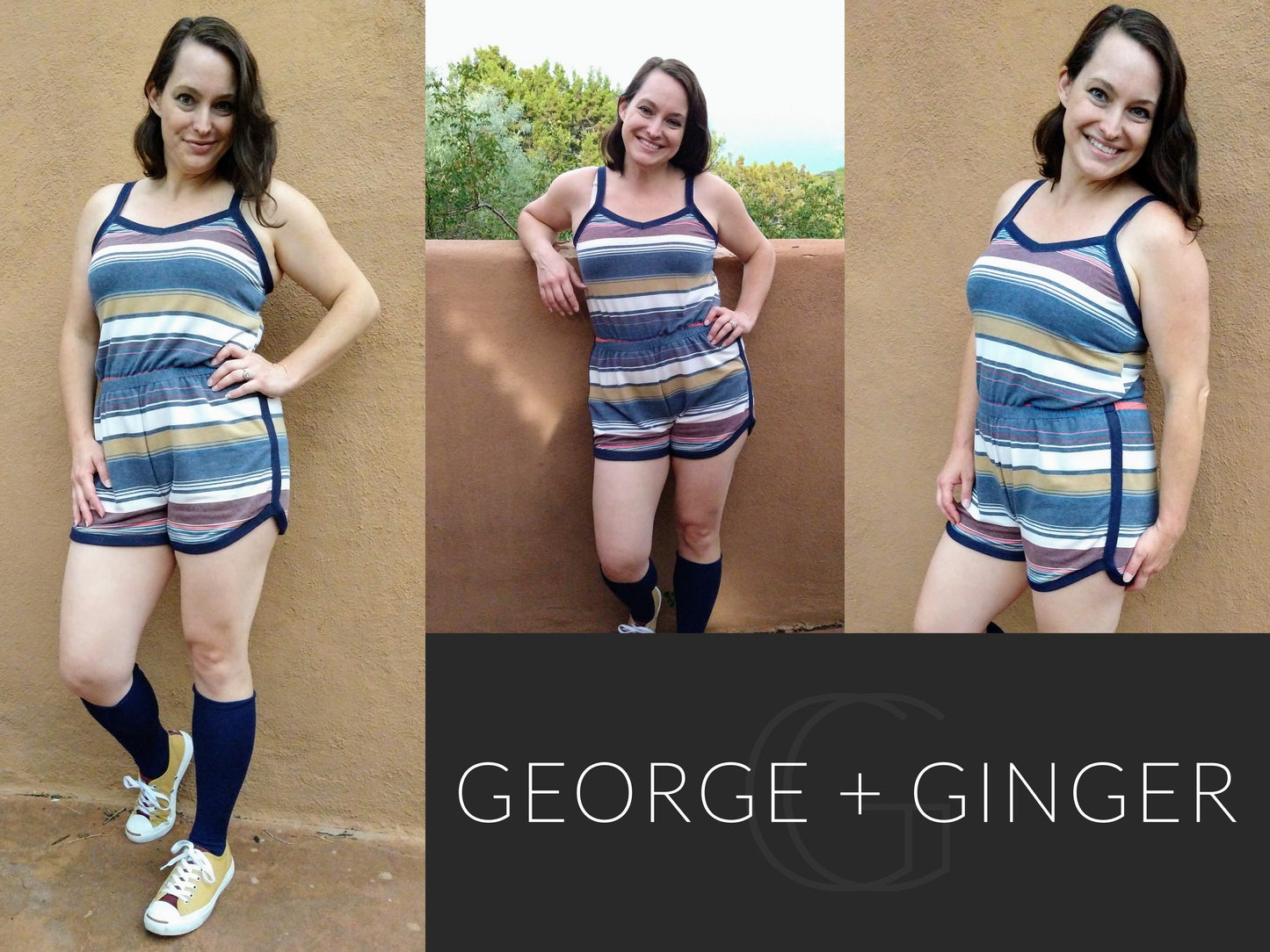 The Roller Romper PDF Sewing Pattern