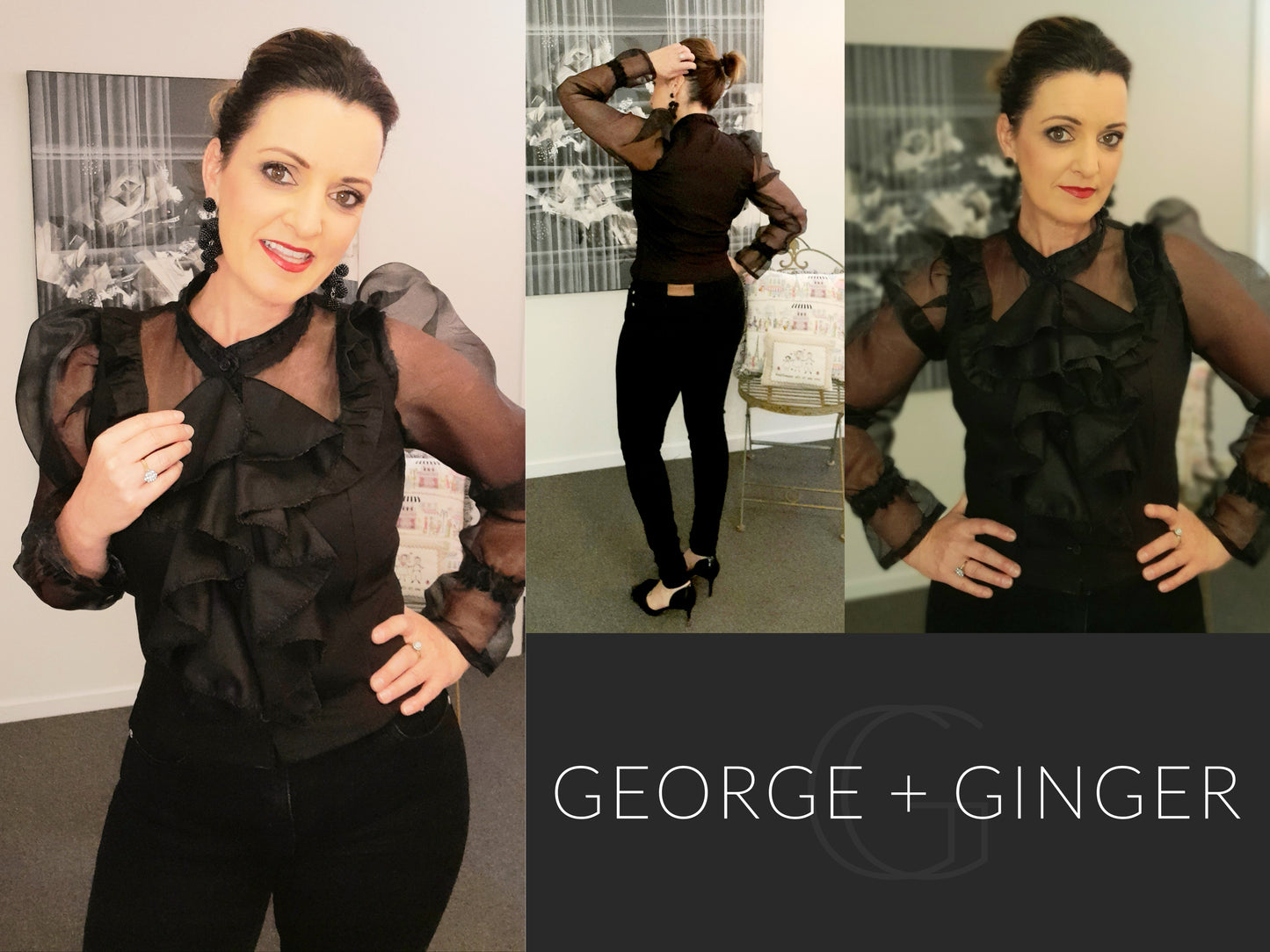The Boudoir Blouse PDF Sewing Pattern