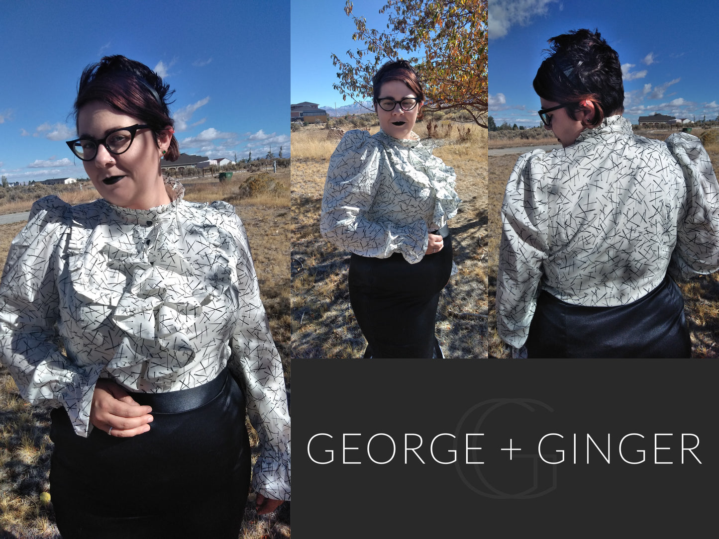 The Boudoir Blouse PDF Sewing Pattern