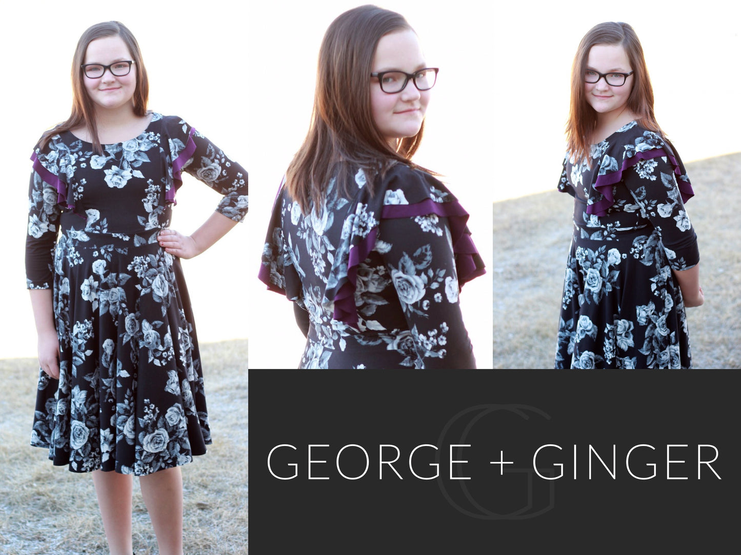 The Crimson Dress PDF Sewing Pattern