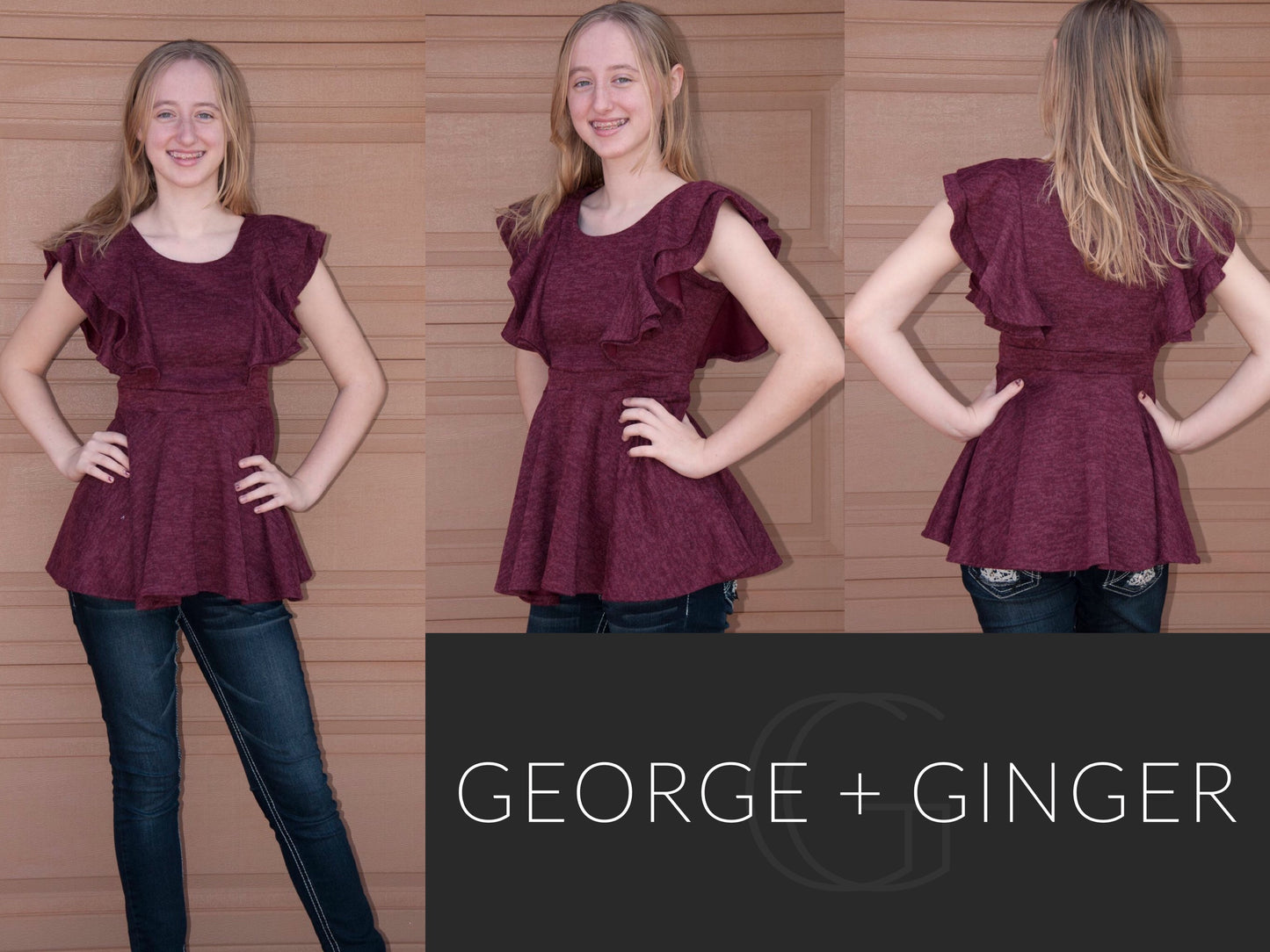 The Crimson Dress PDF Sewing Pattern