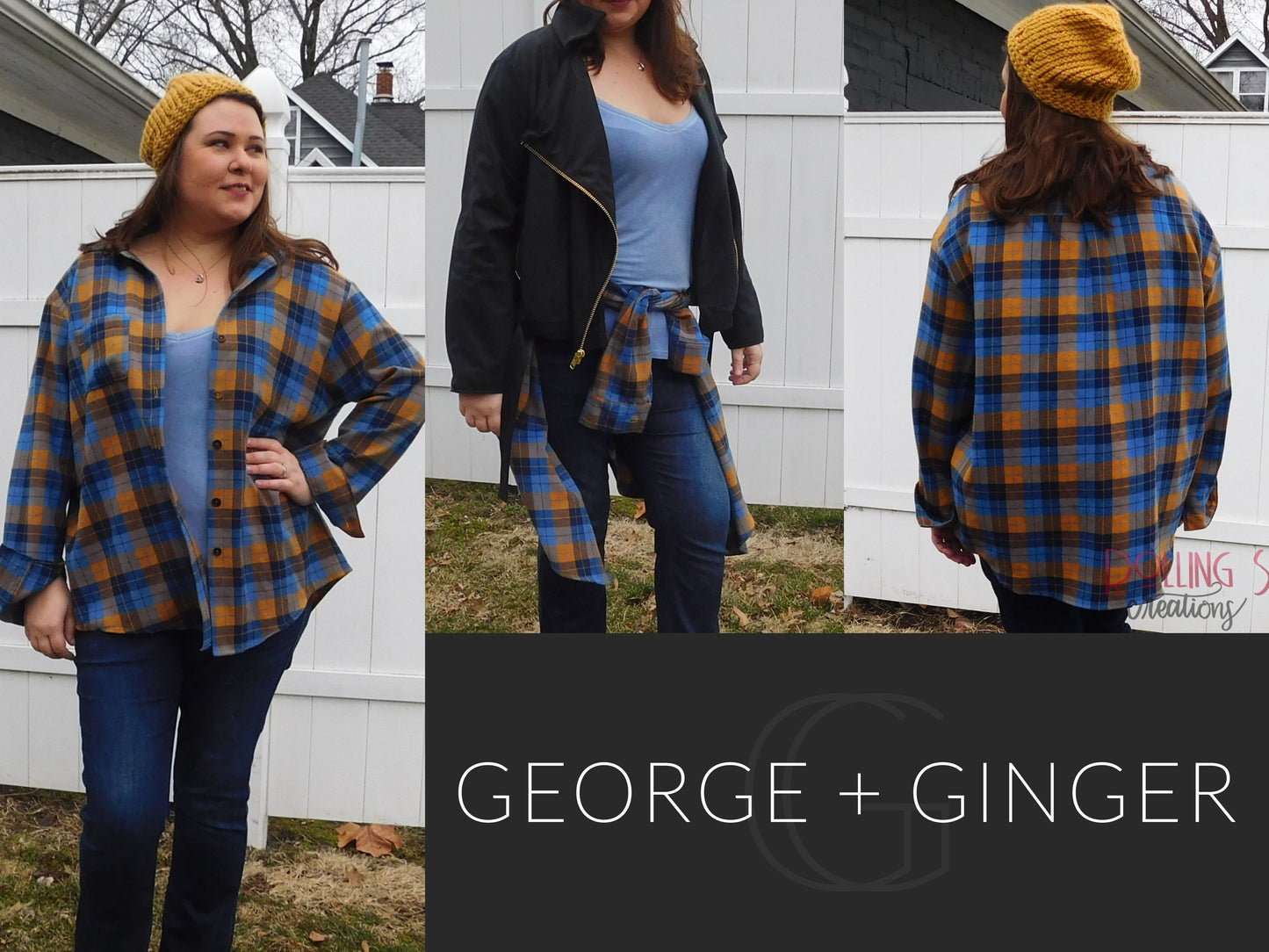 The Paranoid Flannel Shirt PDF Sewing Pattern