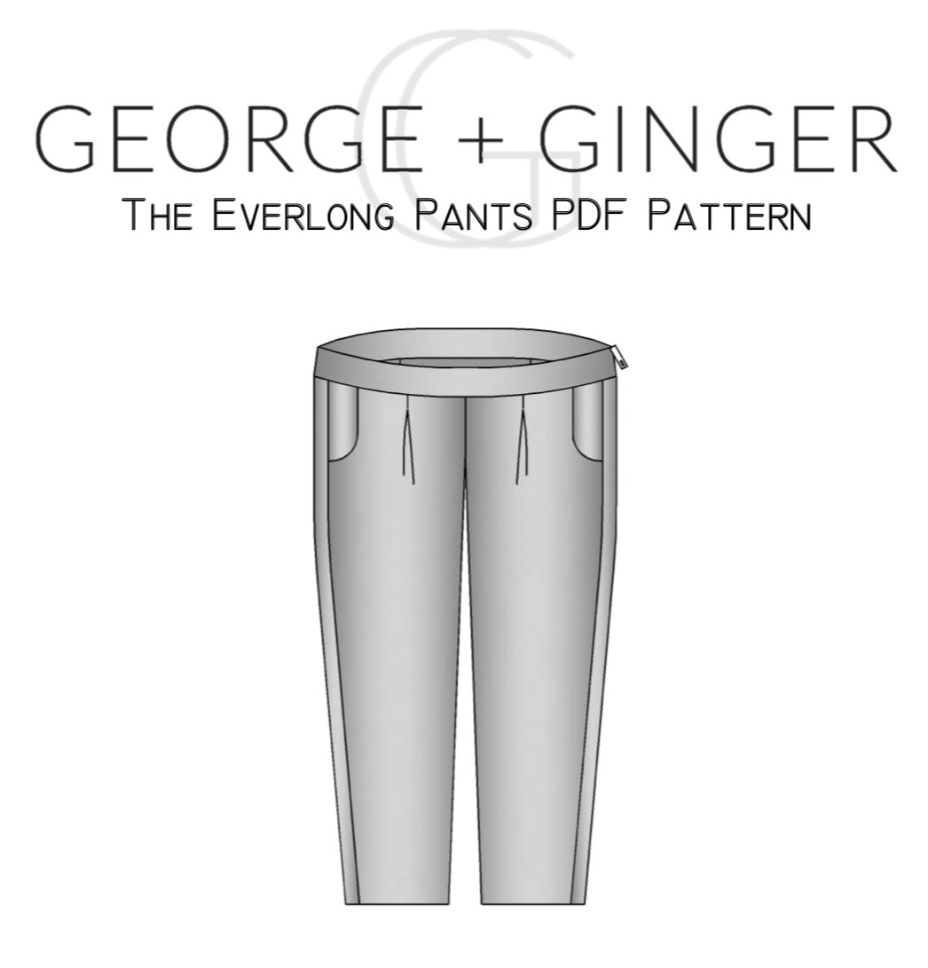 The Everlong Pants PDF Sewing Pattern