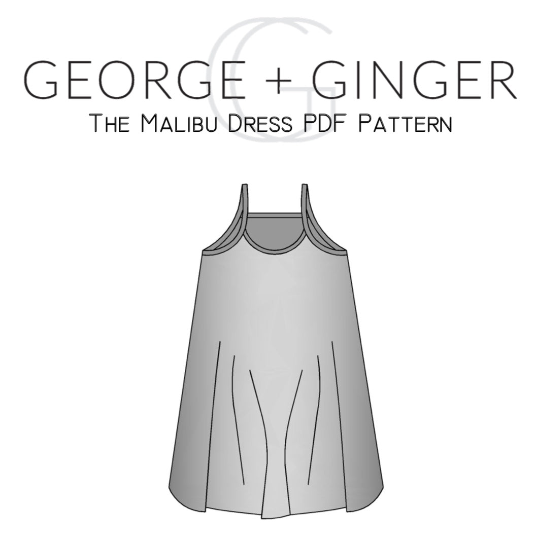 The Malibu Dress PDF Sewing Pattern